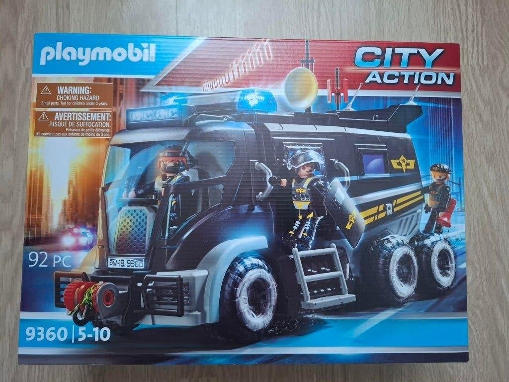 Playmobil City Action SIE-truck met licht en geluid - 9360, Kinderen en Baby's, Speelgoed | Playmobil, Complete set, Voertuig