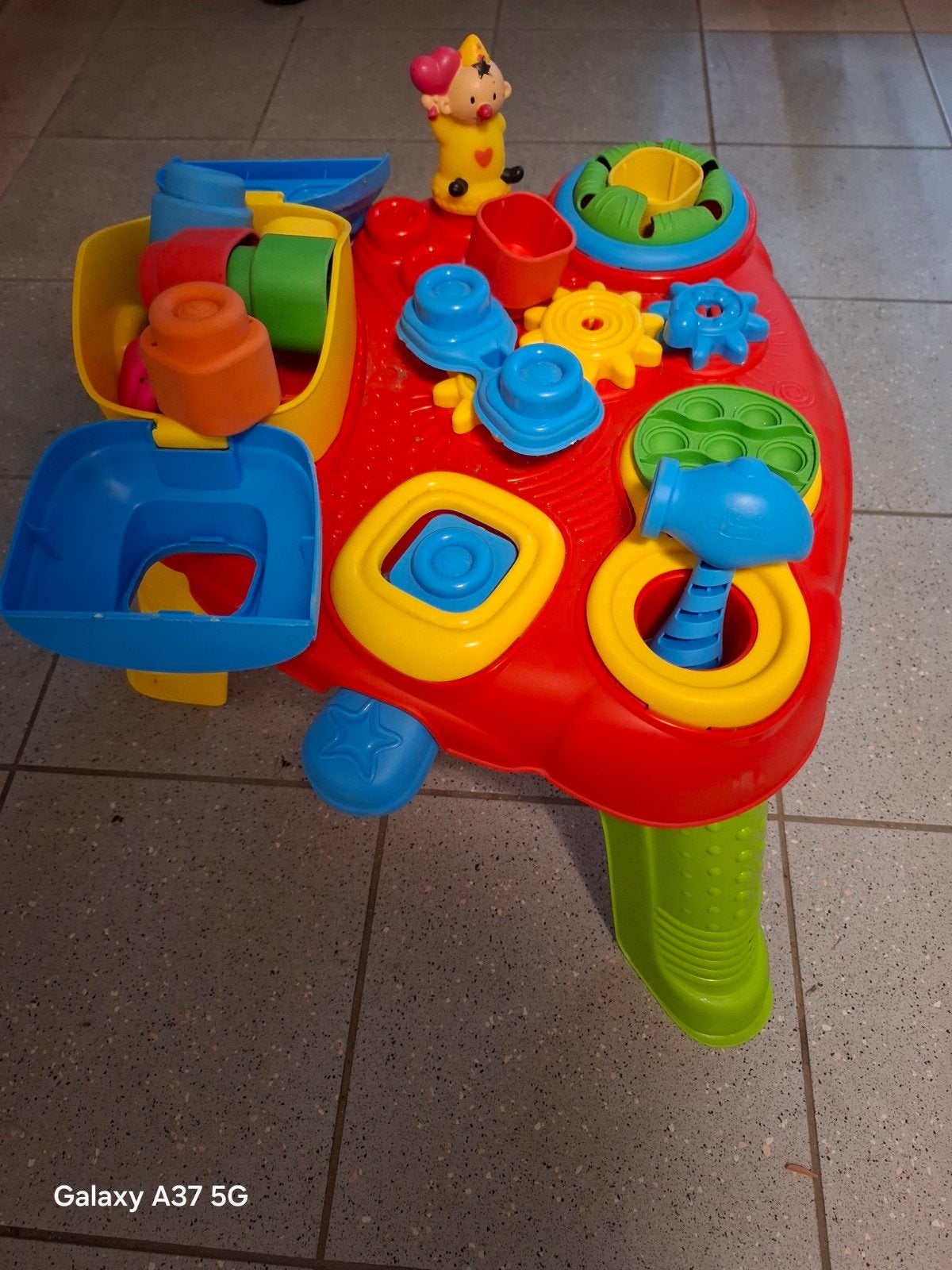 Vrolijke Baby Speeltafel met Geluid en Licht, Ophalen of Verzenden, Gebruikt, Overige typen