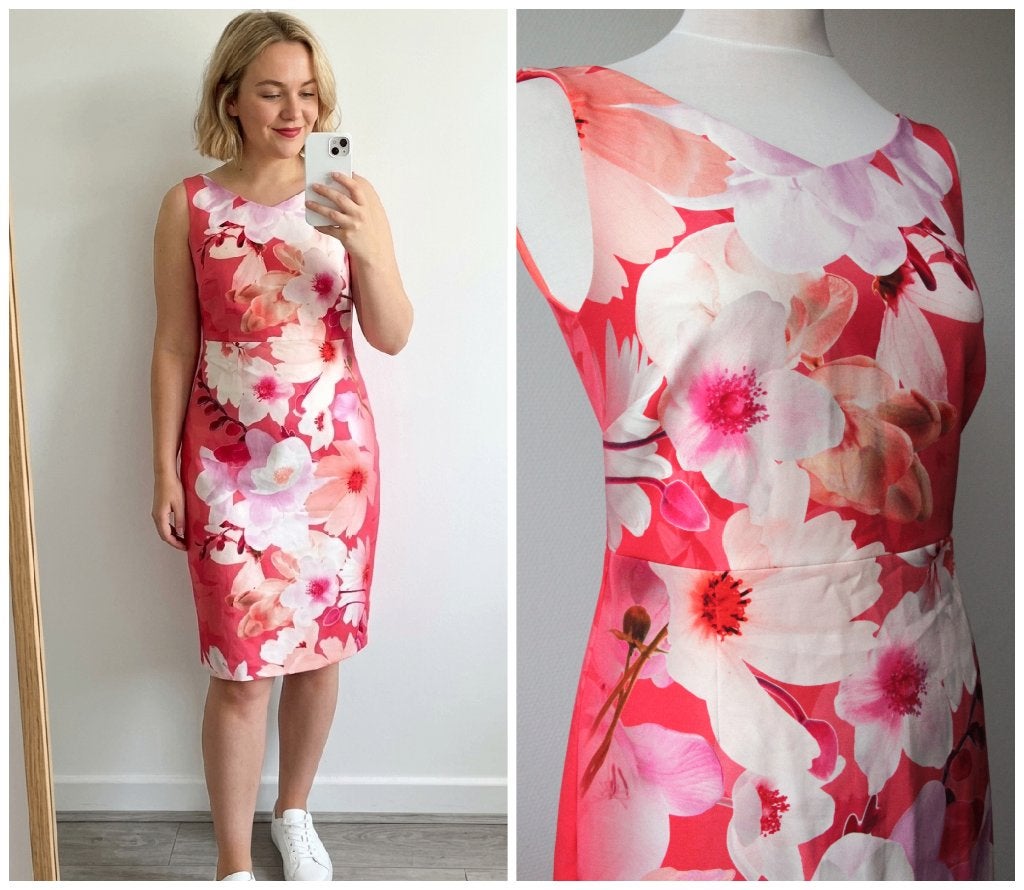 Steps - NIEUW /  prachtige jurk roze bloemen - maat 36, Verzenden, Nieuw, Steps, Roze