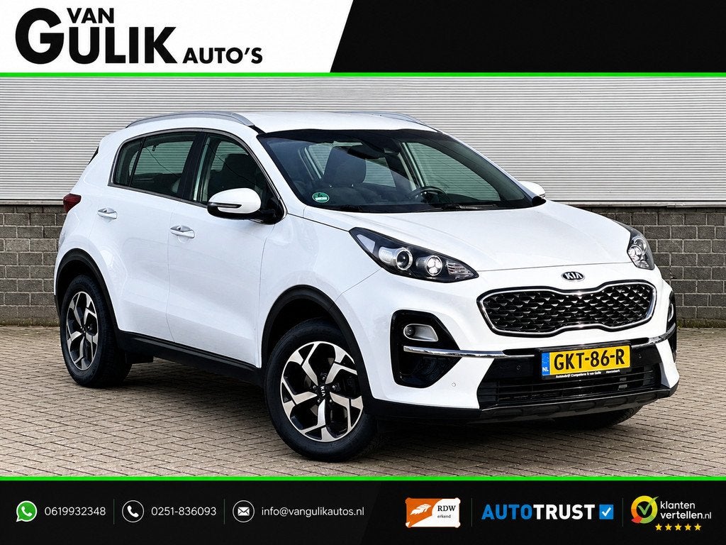 Kia SPORTAGE 1.6 GDI DynamicLine | Camera | Stoel/Stuur verw, Auto's, Kia, Voorwielaandrijving, Stof, Gebruikt, 4 cilinders