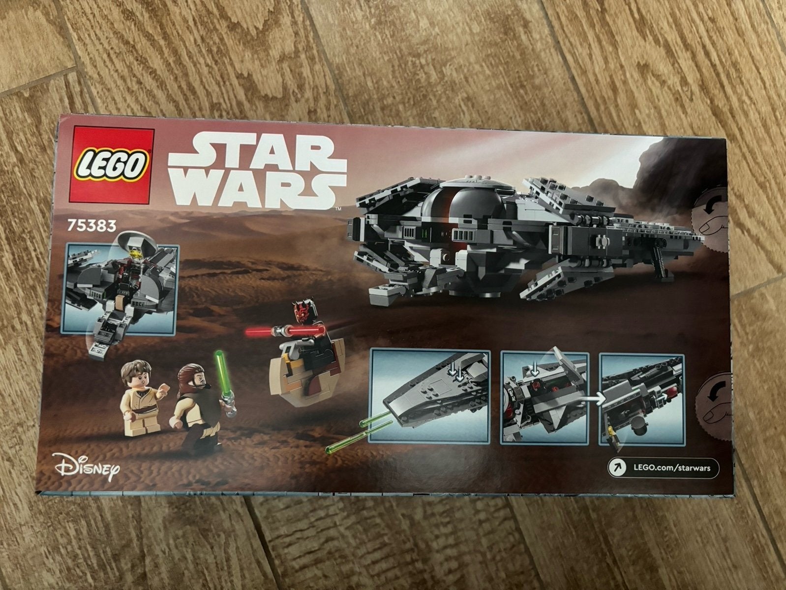 LEGO Star Wars Darth Maul's Sith Infiltrator 75383 NIEUW, Ophalen of Verzenden, Nieuw, Overige merken