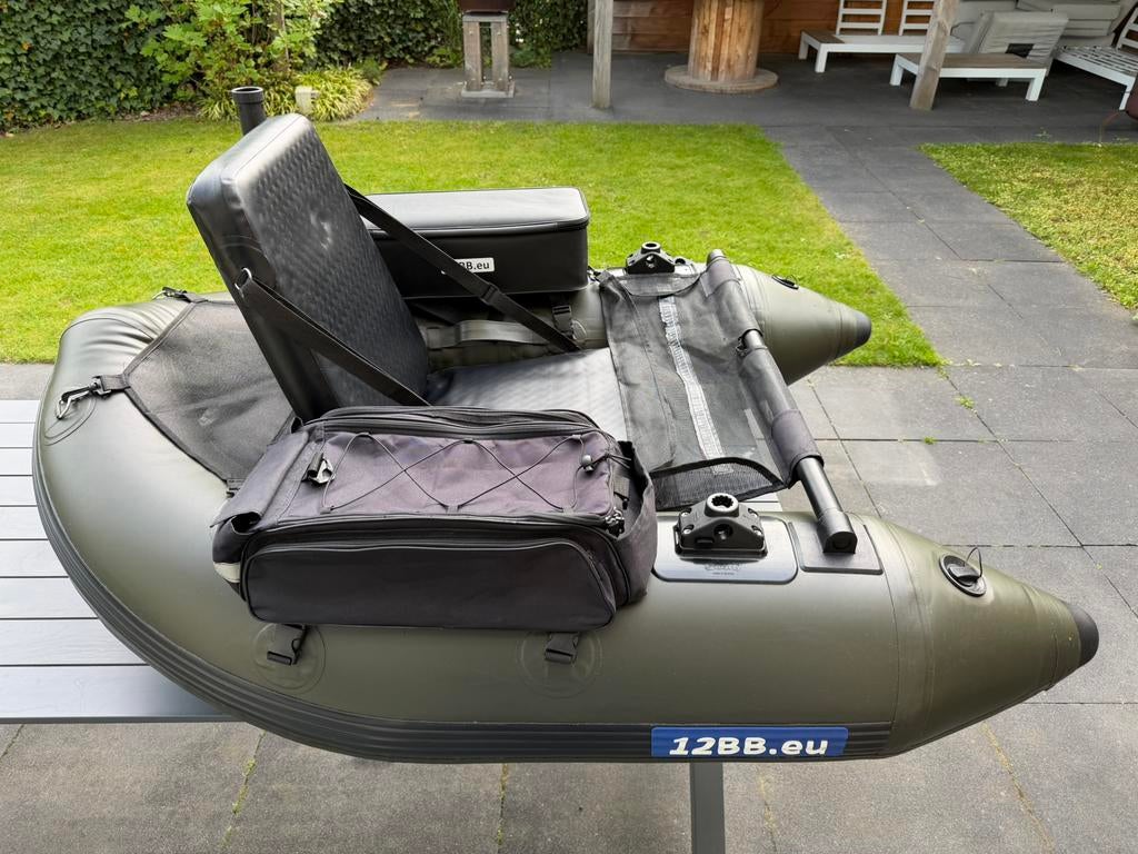 12BB Green Hornet Bellyboat TOPSTAAT! (Incl. Accessoires), Ophalen, Zo goed als nieuw, Overige typen