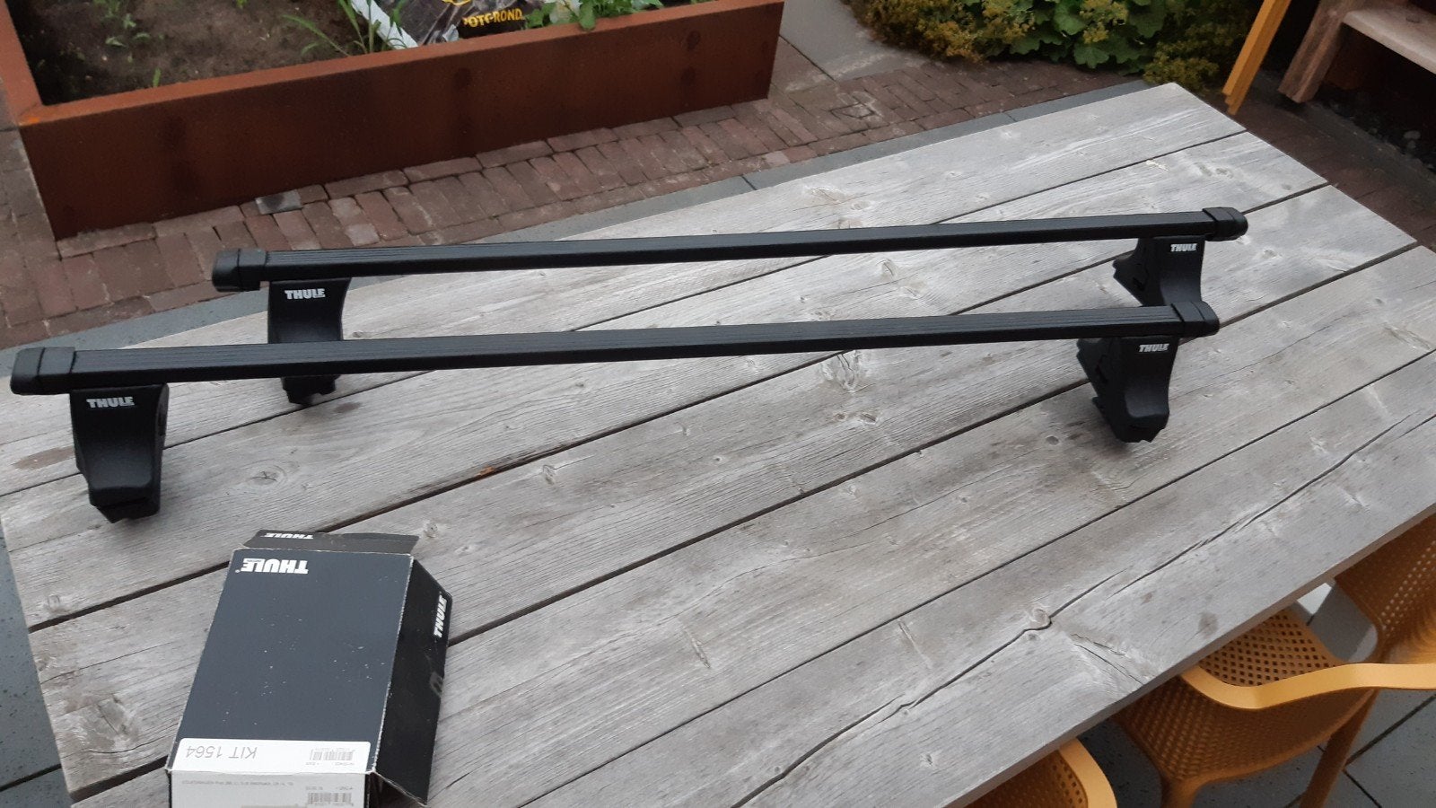Thule dakdragers + kit 1564 polo, Ophalen of Verzenden