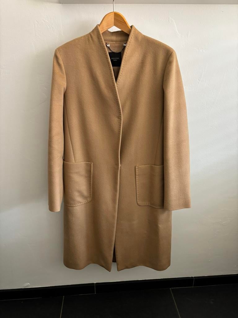MaxMara Weekend camel jas M, Kleding | Dames, Jassen | Winter, Ophalen of Verzenden, Zo goed als nieuw, Maat 38/40 (M), Bruin