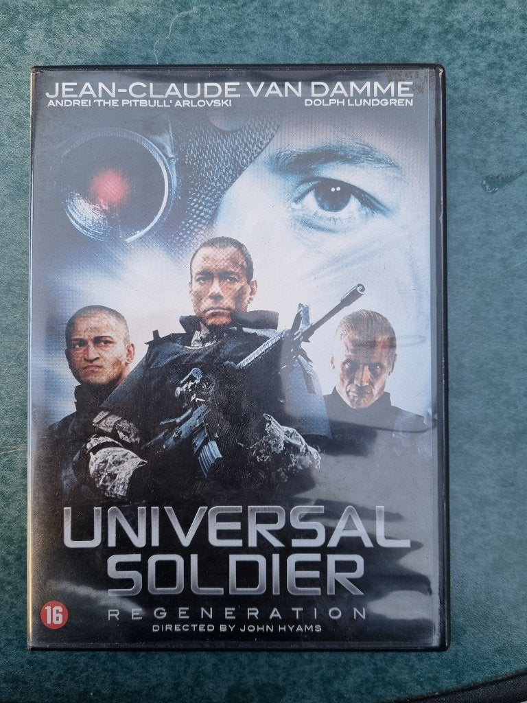 DVD - Universal Soldier Regeneration - Jean Claude van Damme, Engels, Vanaf 16 jaar, Nederlands, Actie
