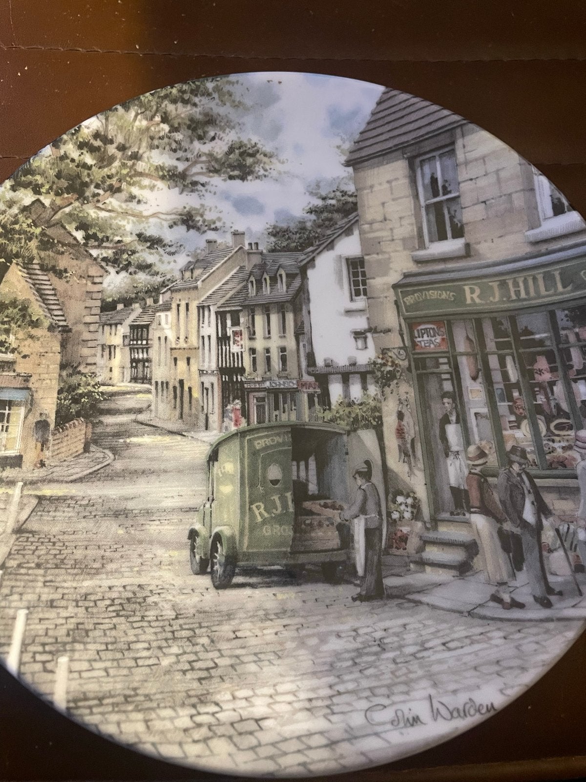 Royal Doulton Wandbord 'The General Store' - Colin Warden, Ophalen of Verzenden