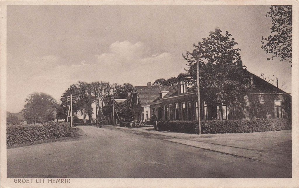 703-024-049 Groet uit Hemrik, Verzenden, Voor 1920, Friesland