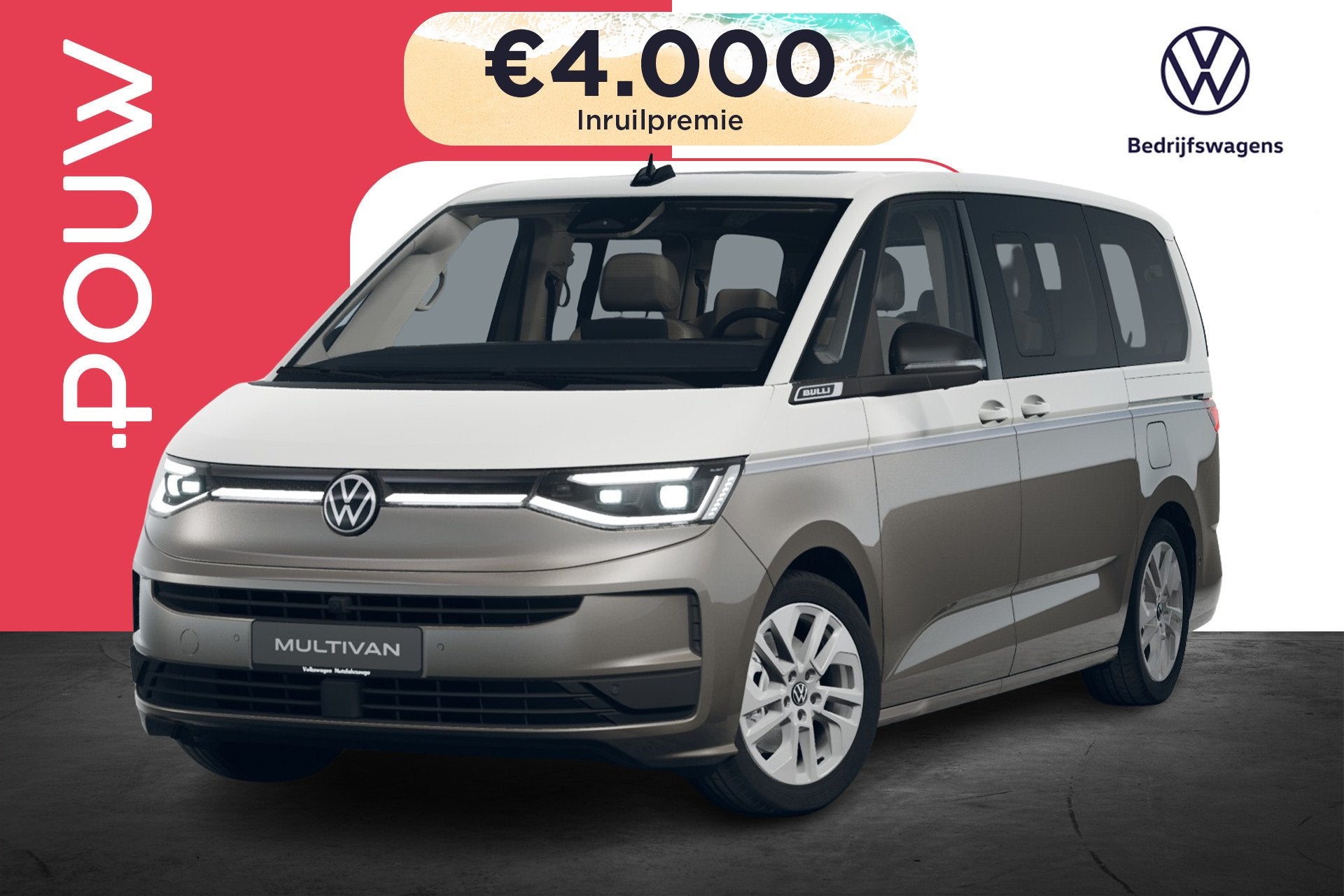 Volkswagen Multivan 1.5 eHybrid 245pk L2 Bulli Edition 4Moti
