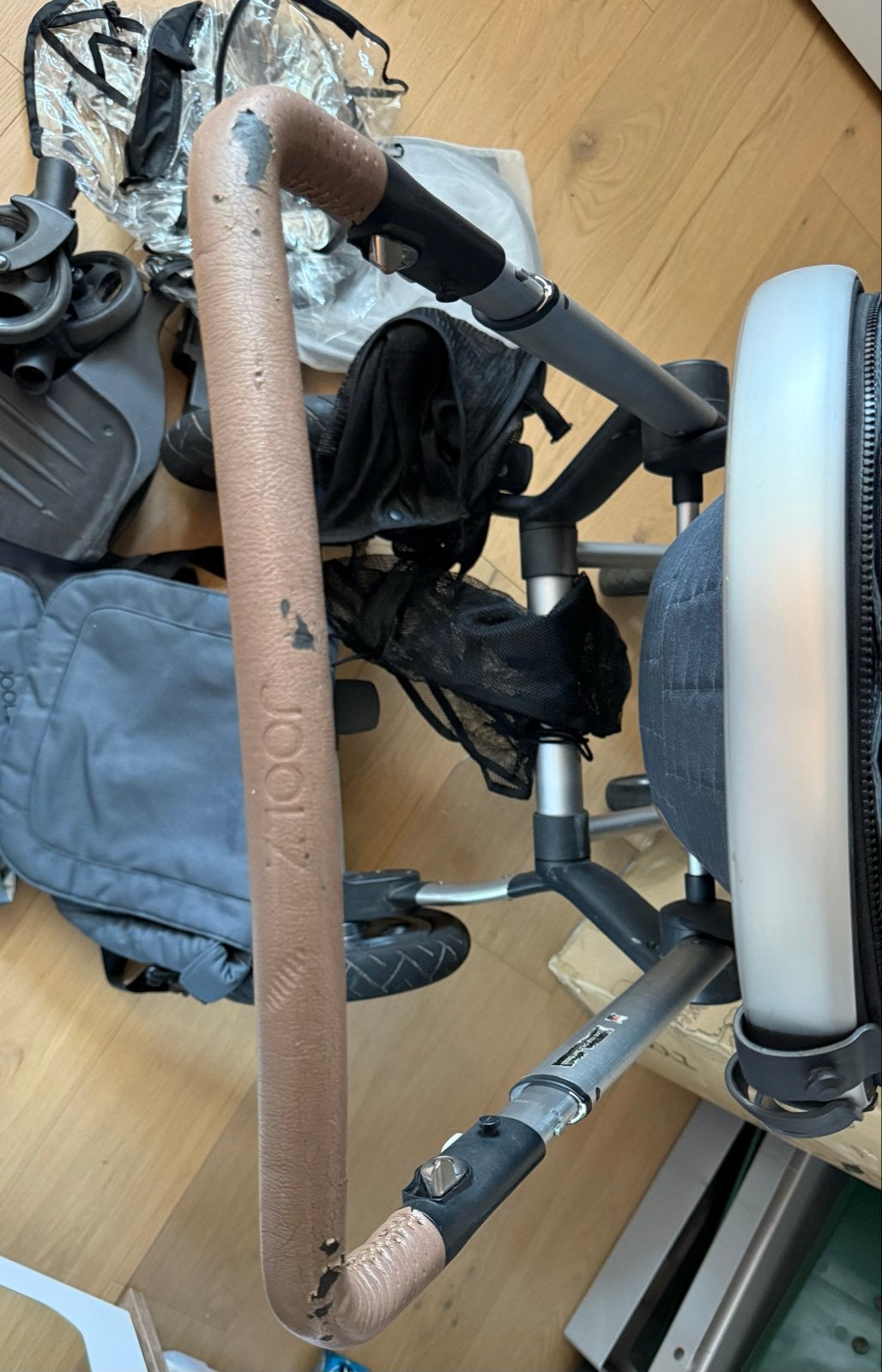 Joolz Day Complete Kinderwagen - Shady Grey, Kinderen en Baby's, Kinderwagens en Combinaties, Gebruikt, Combiwagen, Met reiswieg