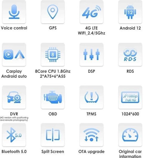 CarPlay - Multimedia Autoradio - Car CarPlay Scherm - Autora, Corvance B.V., Verzenden, Nieuw, Corvancebol@gmail.com