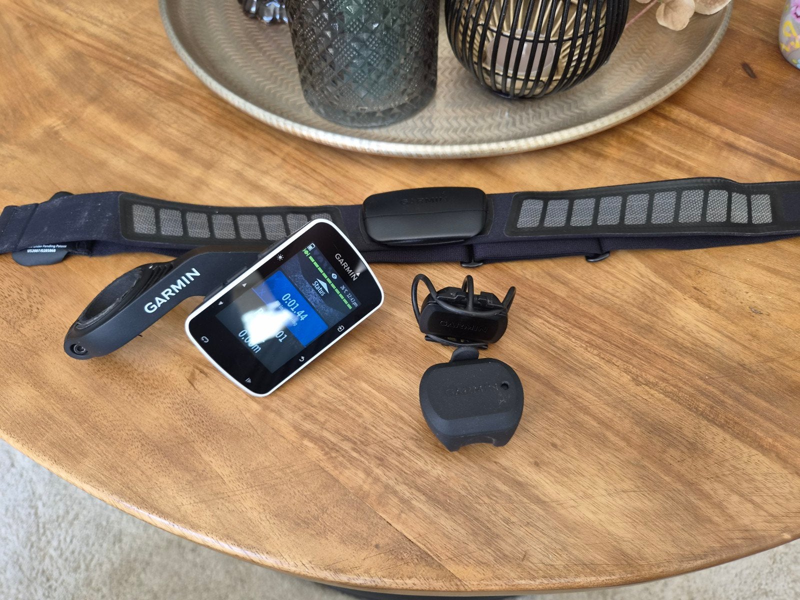 Garmin Edge 520 met ANT+ sensoren hartslag, snelheid, cadan, Fietsen en Brommers, Fietsaccessoires | Fietscomputers, Ophalen of Verzenden