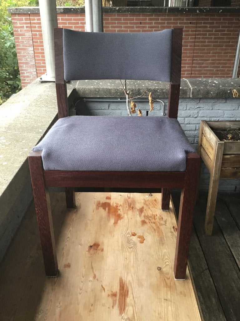 3 Design Eetkamerstoelen Martin Visser / Spectrum, Huis en Inrichting, Ophalen, Hout, Gebruikt, Overige kleuren