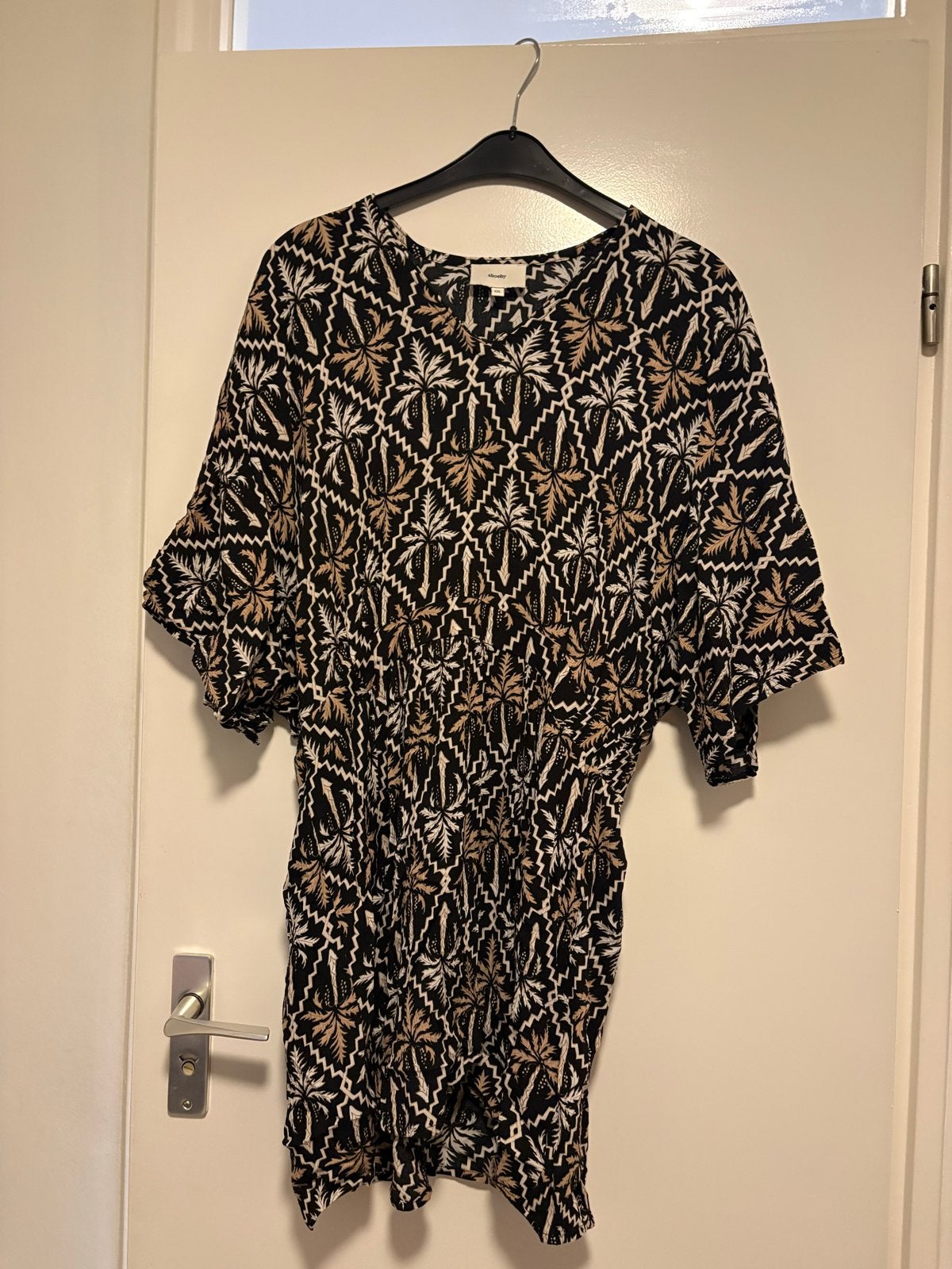 Shoeby jurk met palmboomprint - Maat XXL, Meerkleurig, Maat 46/48 (XL) of groter, Ophalen of Verzenden, Zo goed als nieuw