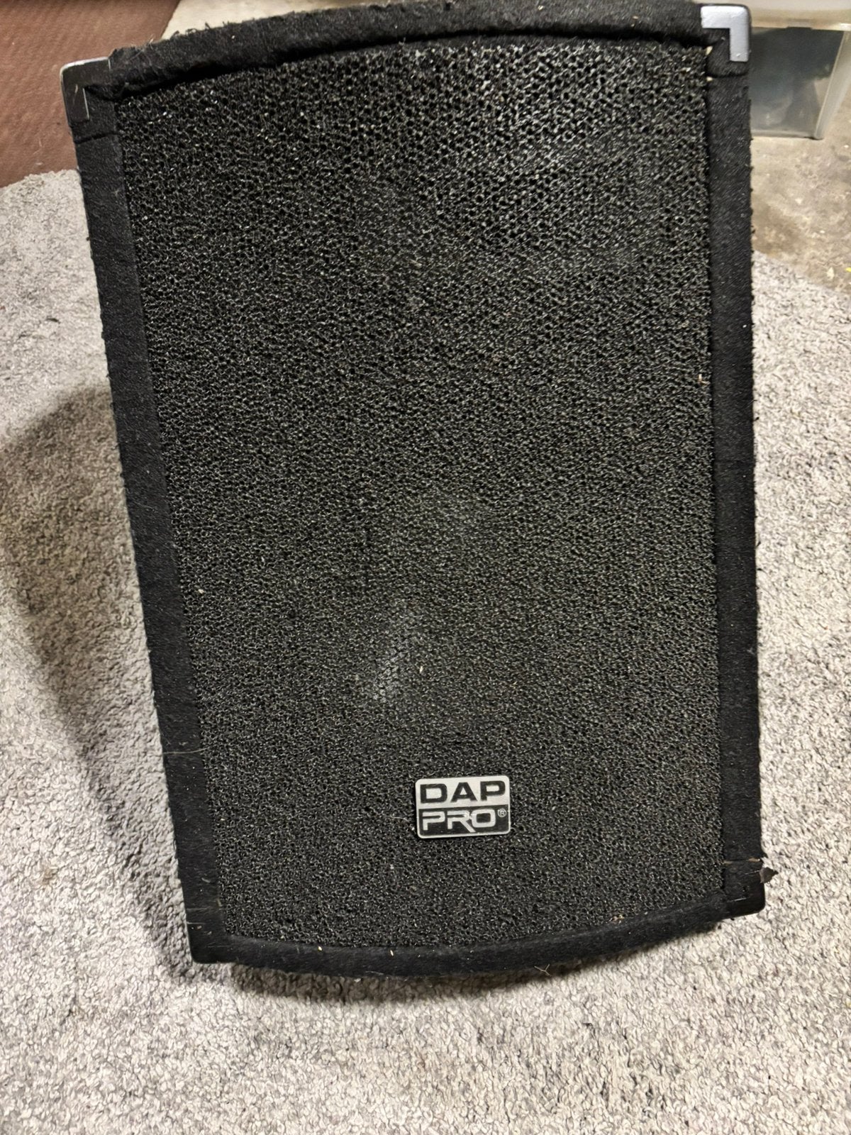 DAP BA-200 actieve 12 inch monitor en mixer, Ophalen of Verzenden, Zo goed als nieuw, Minder dan 500 watt