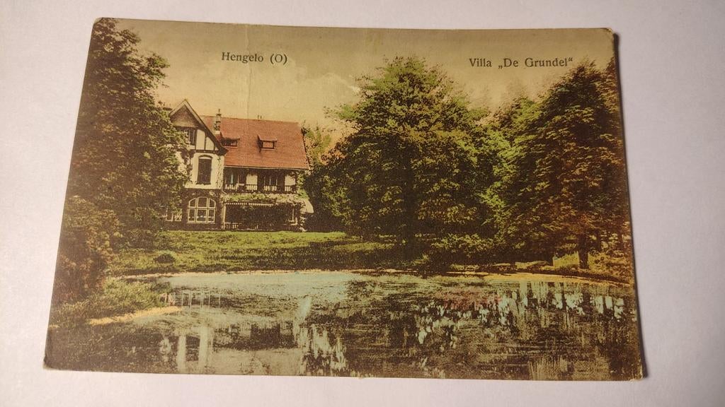 Hengelo Villa "De Grundel", Ophalen of Verzenden, Overijssel