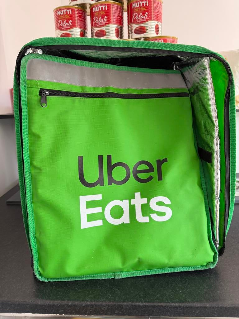 Uber Eats bezorg tas, 40 cm of meer, Gebruikt, Ophalen of Verzenden, Waterdicht