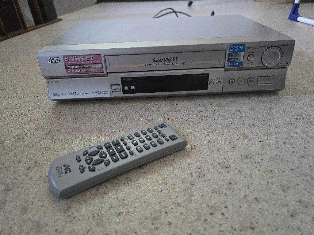 jvc super vhs videorecorder, Audio, Tv en Foto, Videospelers, Ophalen of Verzenden, Gebruikt, VHS-speler of -recorder
