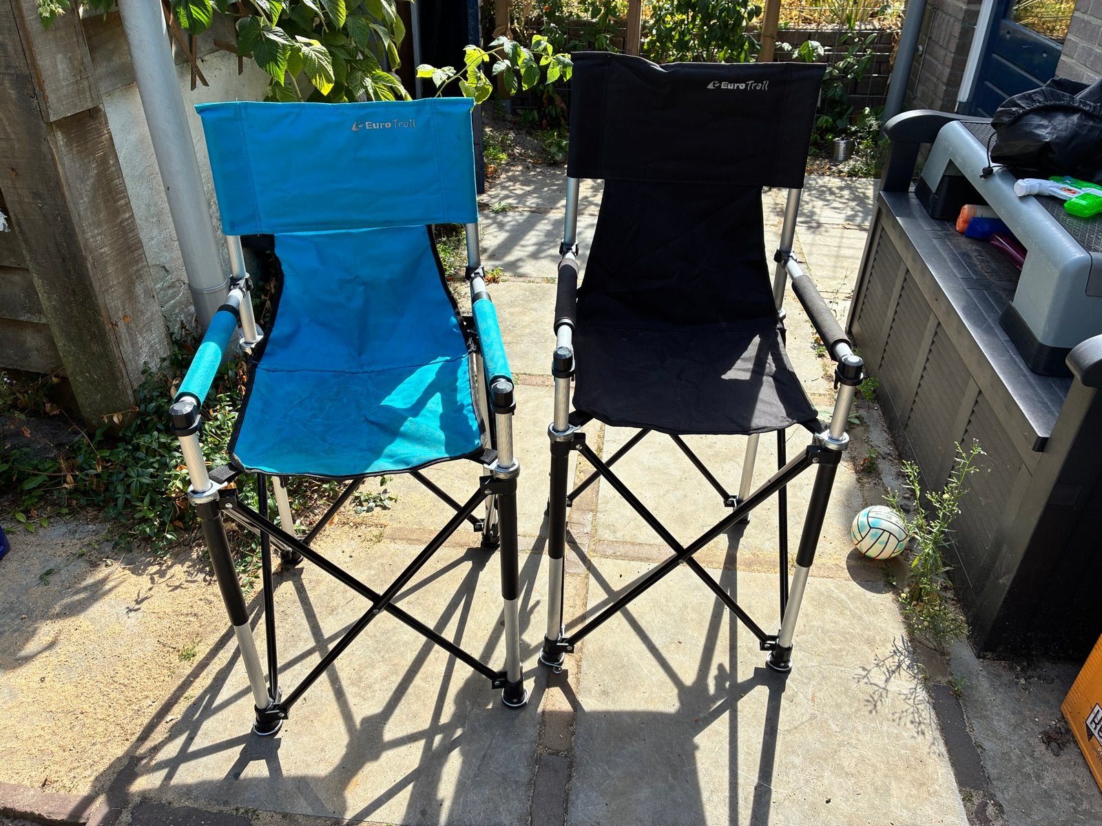2 Eurotrail Petit Junior campingstoelen, Ophalen, Gebruikt, Campingstoel