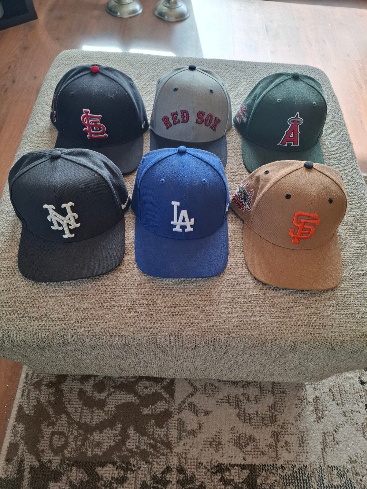 verschillende caps, 1x nike, 5x 47 brand, Kleding | Heren, Ophalen of Verzenden