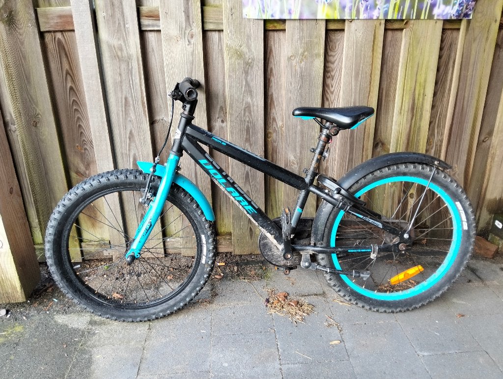 Jongensfiets 22 inch, Ophalen, Gebruikt, 22 inch