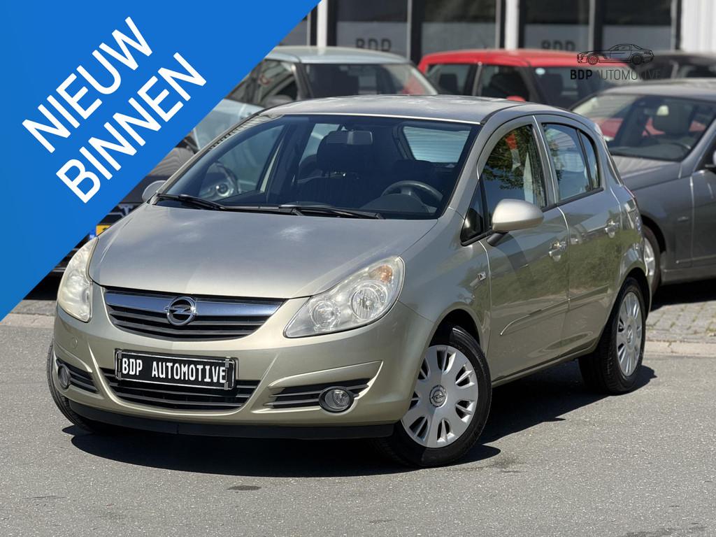 Opel Corsa 1.2-16V Enjoy 1ste Eigenaar | Lage km stand, Voorwielaandrijving, Stof, Gebruikt, 4 cilinders