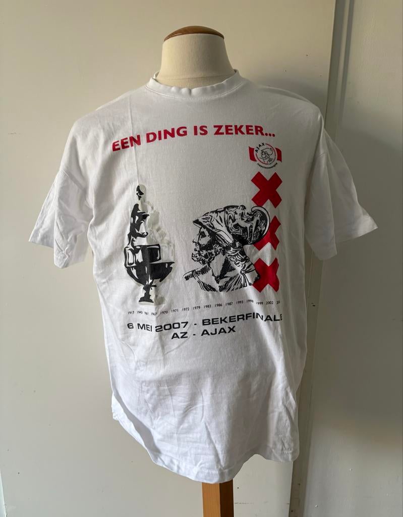 Ajax Bekerfinale 2006 Shirt XL - Z.G.A.N., Verzamelen, Sportartikelen en Voetbal, Zo goed als nieuw, Ajax, Ophalen of Verzenden