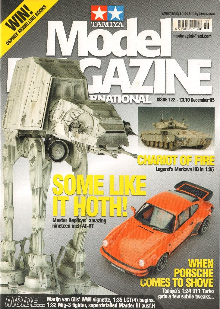 Tamiya Model Magazine International 122, Overige merken, Auto, 1:32 tot 1:50, Nieuw