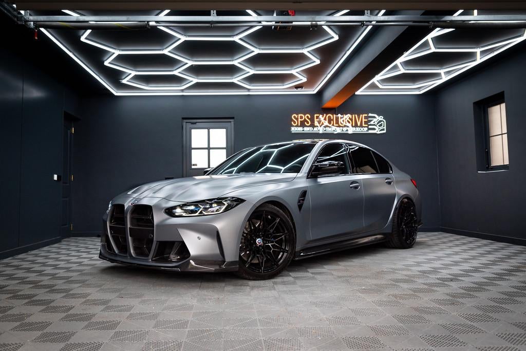 BMW 3 Serie M3 xDrive Competition Individual Frozen / PPF /, Automaat, Gebruikt, Zwart, Vierwielaandrijving