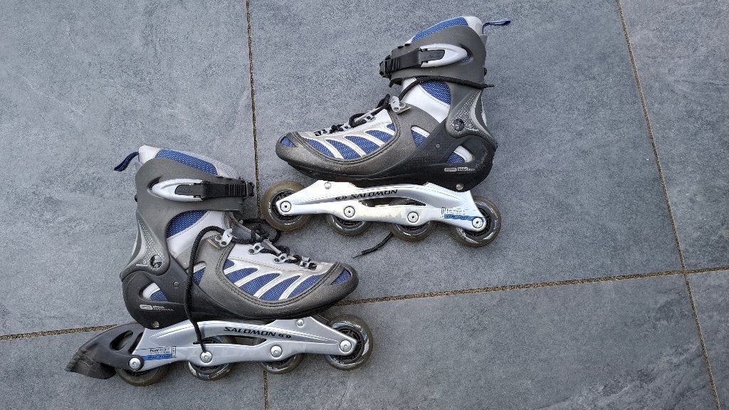 salomon Inline Skates maat 44, Gebruikt, Heren, Inline skates 4 wielen, Salomon