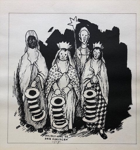 KEES BASTIAANS (Mill 1909-1986), Antiek en Kunst, Ophalen of Verzenden