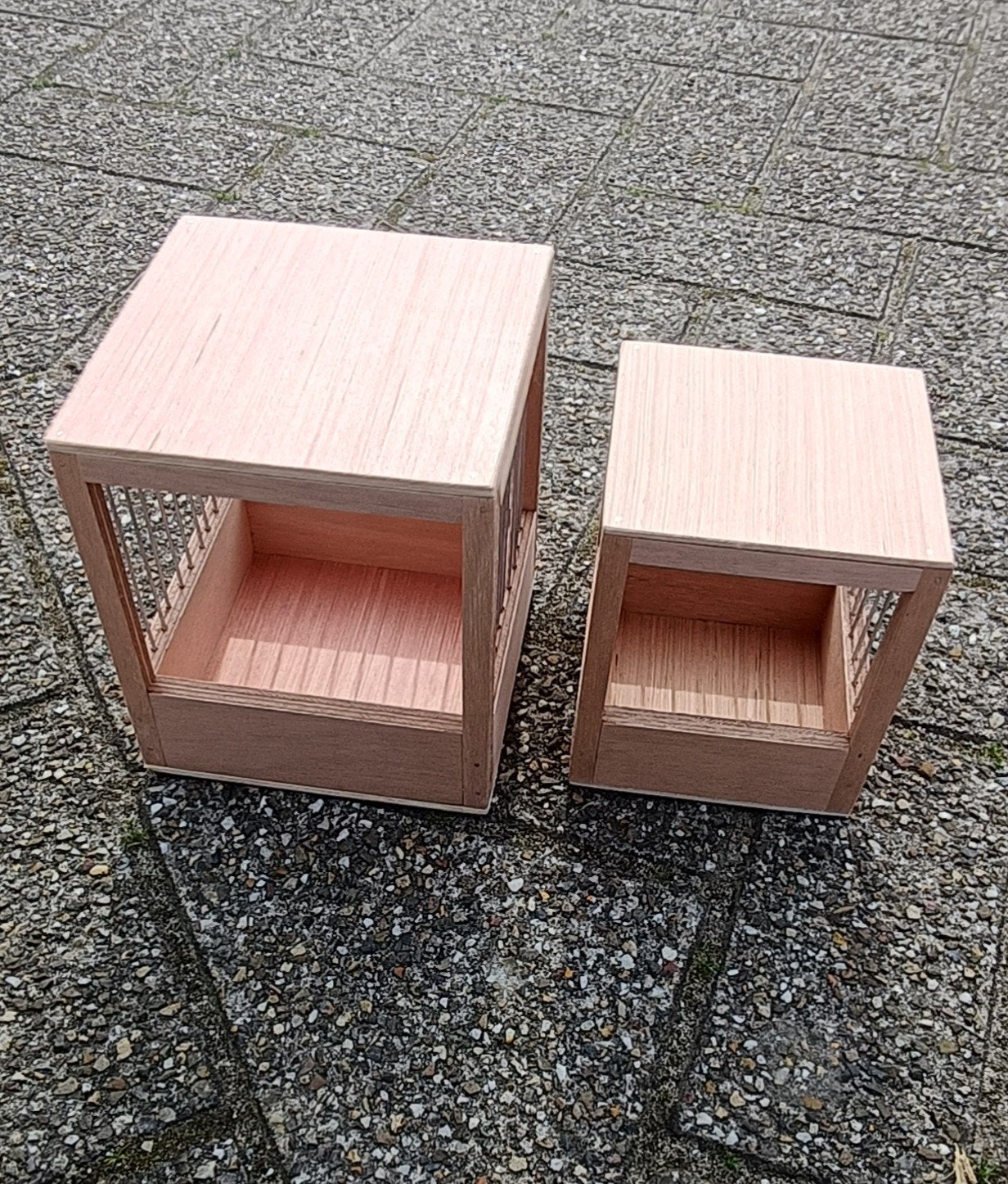 Tralie nestkasten voor diverse vogels, Dieren en Toebehoren, Vogels | Overige Vogels, Meerdere dieren, Tropenvogel