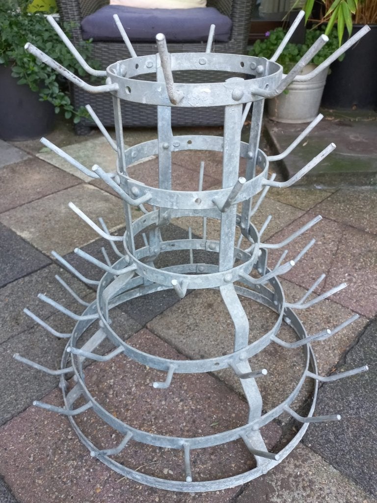 Brocant pinnenrek/flessenrek, Antiek en Kunst, Ophalen of Verzenden