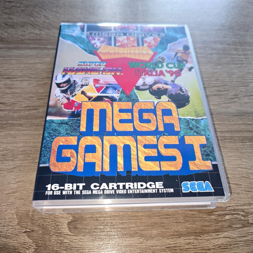 Mega Games 1 Sega Mega Drive Game Case, Spelcomputers en Games, Avontuur en Actie, Verzenden, 1 speler, Zo goed als nieuw