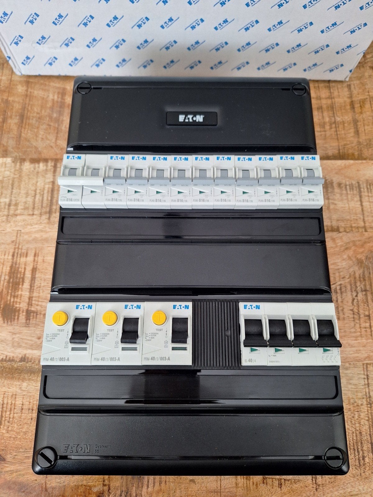 Eaton groepenkast 10 groepen met kookgroep, Ophalen of Verzenden, Nieuw, Eaton, Groepenkast