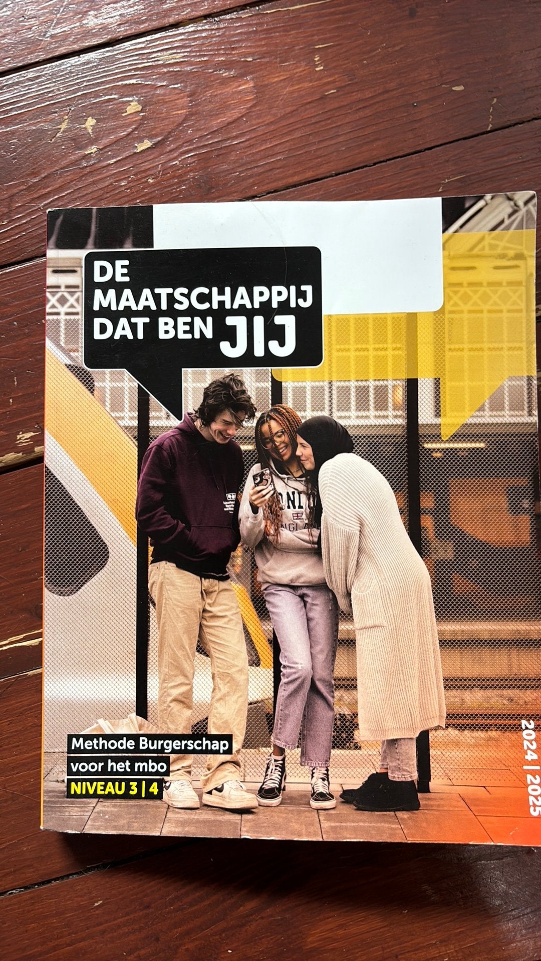 De maatschappij dat ben jij niveau 3-4, Boeken, Schoolboeken, Ophalen of Verzenden, Zo goed als nieuw, Overige niveaus, Nederlands