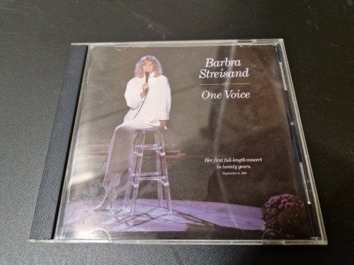 cd barbra streisant one voice, Ophalen of Verzenden