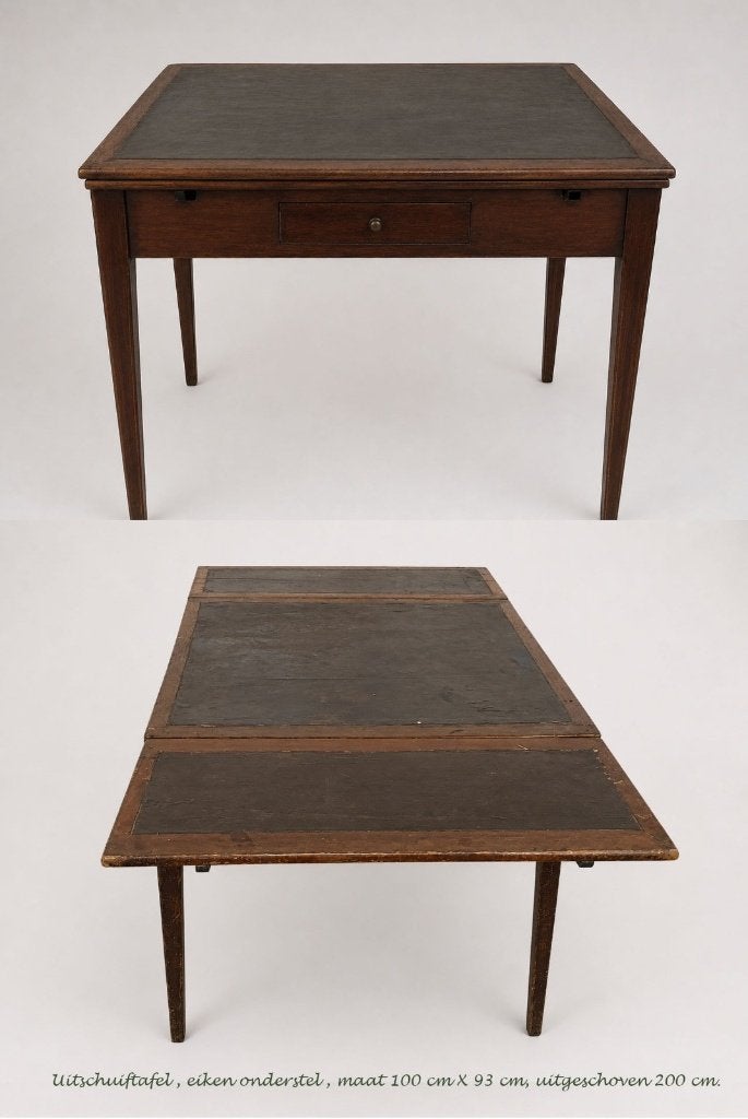 Antieke tafel, Ophalen