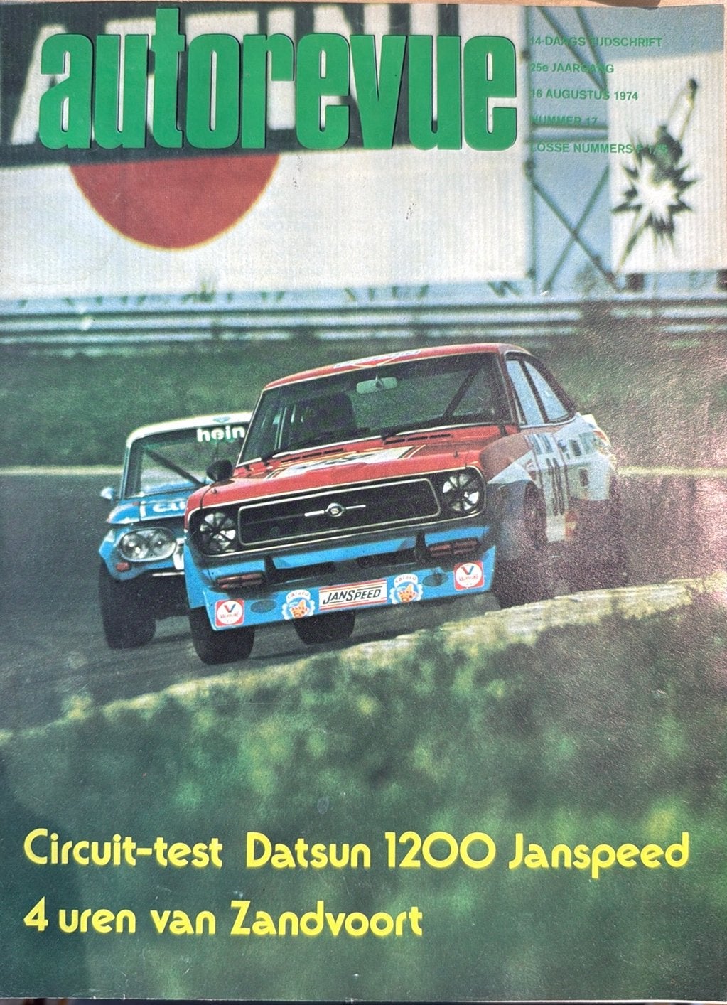 Autorevue 1974/17: Datsun, DAF, Ophalen of Verzenden, Gelezen, Overige merken