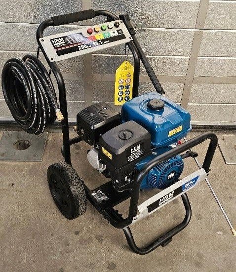 HBM benzine hogedrukreiniger 290 bar 15,1L/min 459cc, Ophalen of Verzenden, Zo goed als nieuw, Benzine, Met regelbare waterdruk
