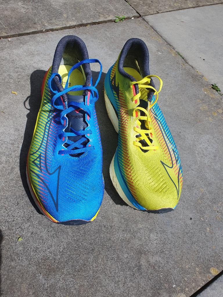 Mizuno wave rebellion pro, maat 45, Gebruikt, Hardloopschoenen, Hardlopen, Ophalen