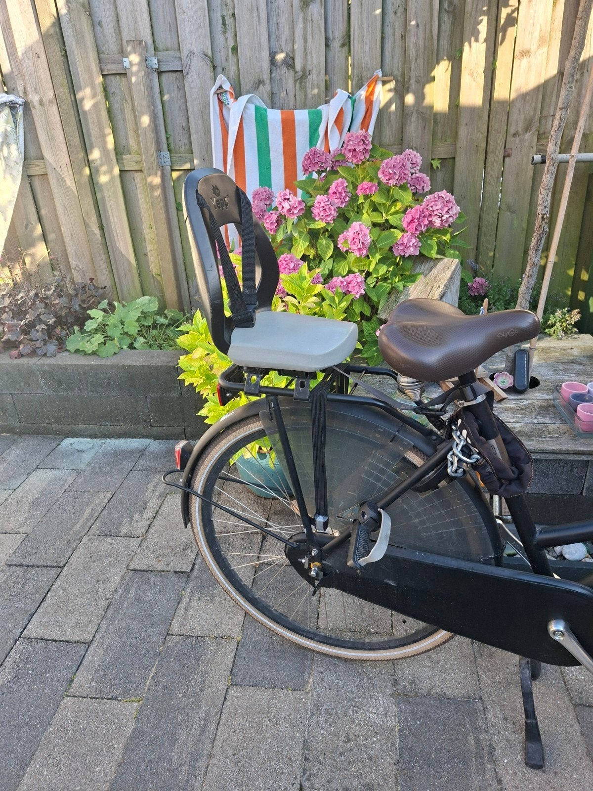yepp kinderzitje achterop, Gebruikt, Minder dan 47 cm, 1 zitje, Ophalen