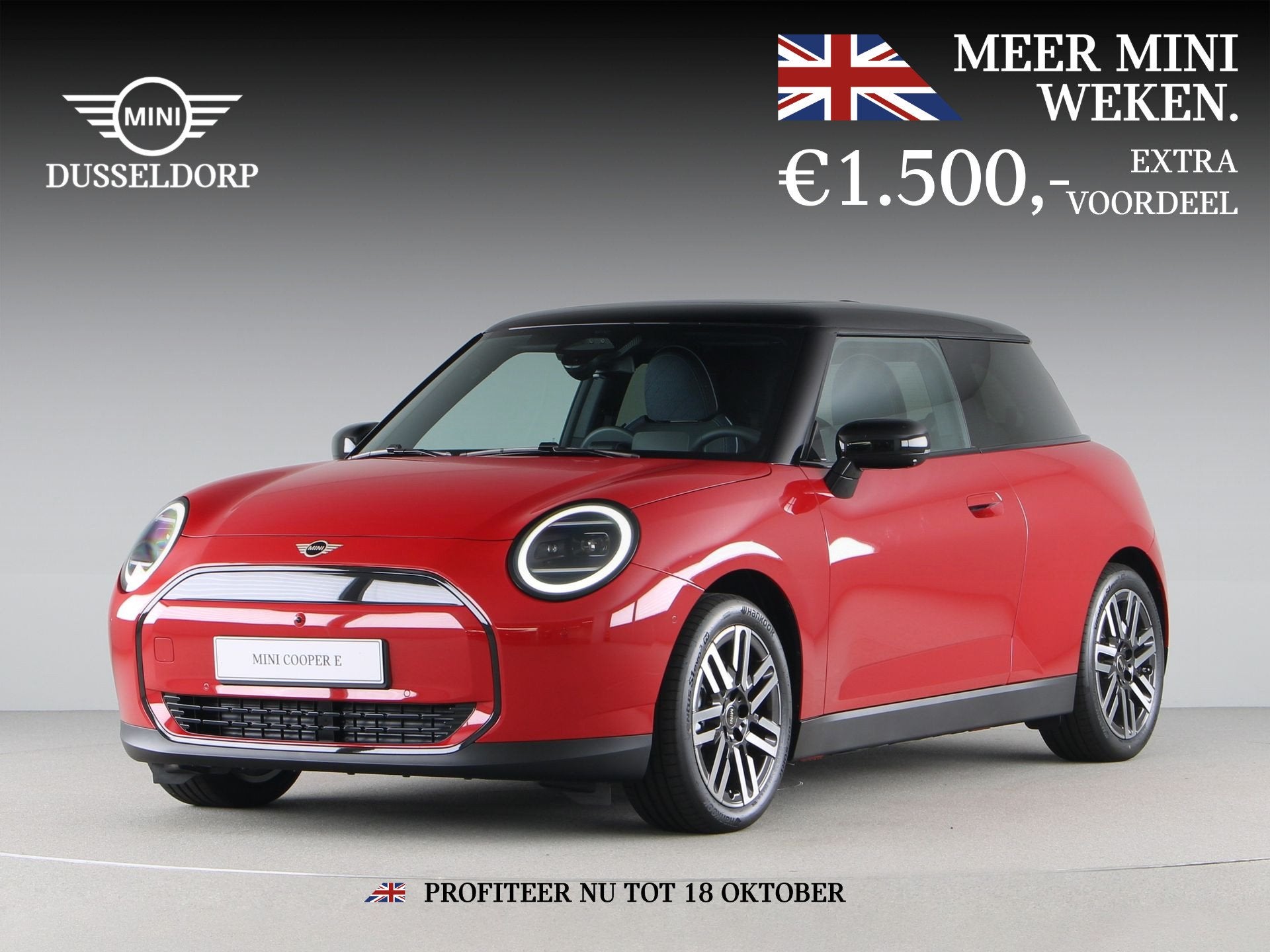 MINI Cooper E Classic Pakket L PRIVATE LEASE EUR 499,- (60 m, Auto's, Zwart, Nieuw, 184 pk, Cooper