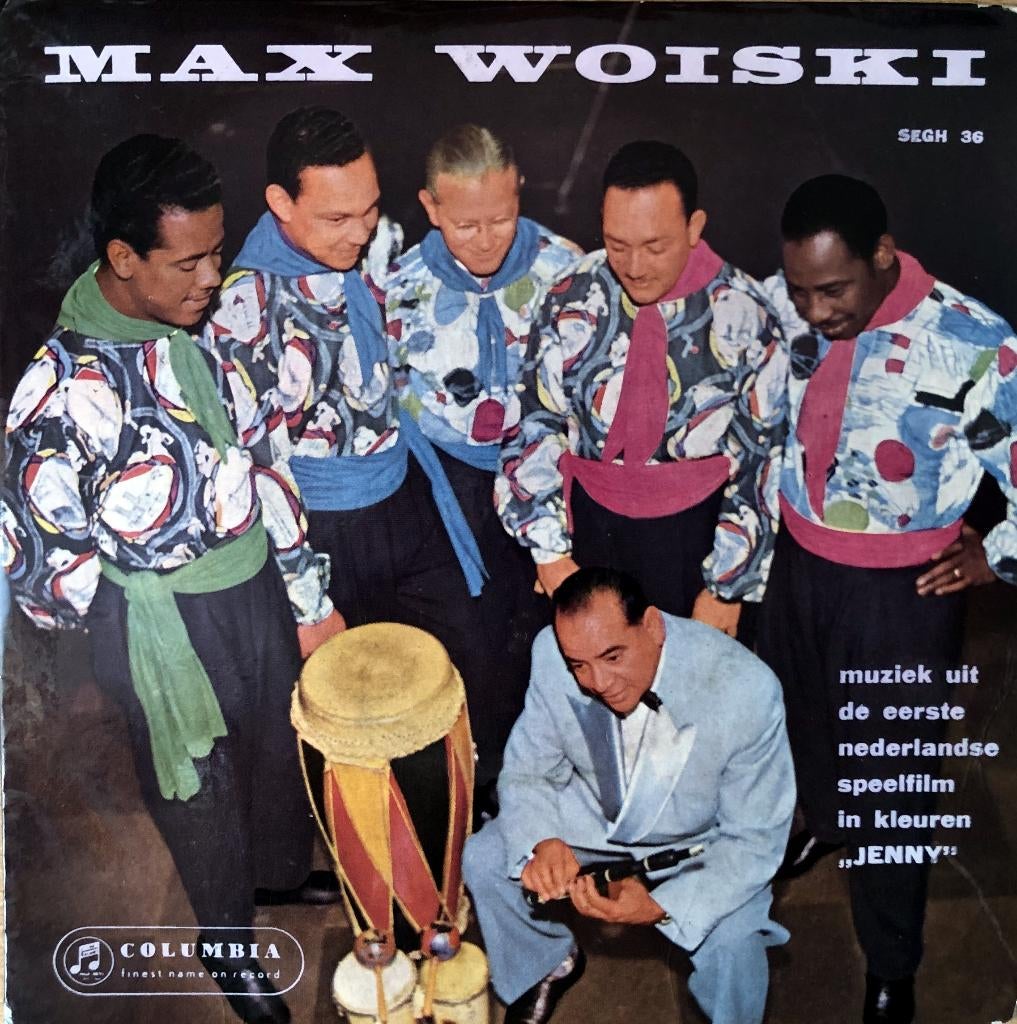 1957    Max Woiski          Muziek Uit JENNY EP         , Verzenden, Wereldmuziek, 7 inch, Zo goed als nieuw