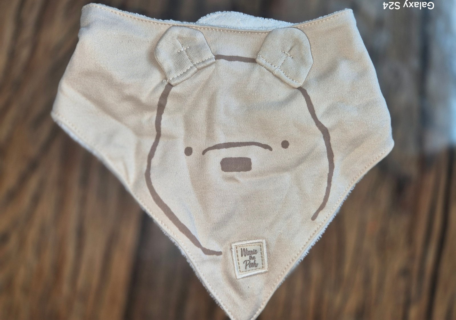 Winnie the Pooh Slabbertje met oortjes, Ophalen of Verzenden, Nieuw, Winnie the Pooh, Jongetje of Meisje