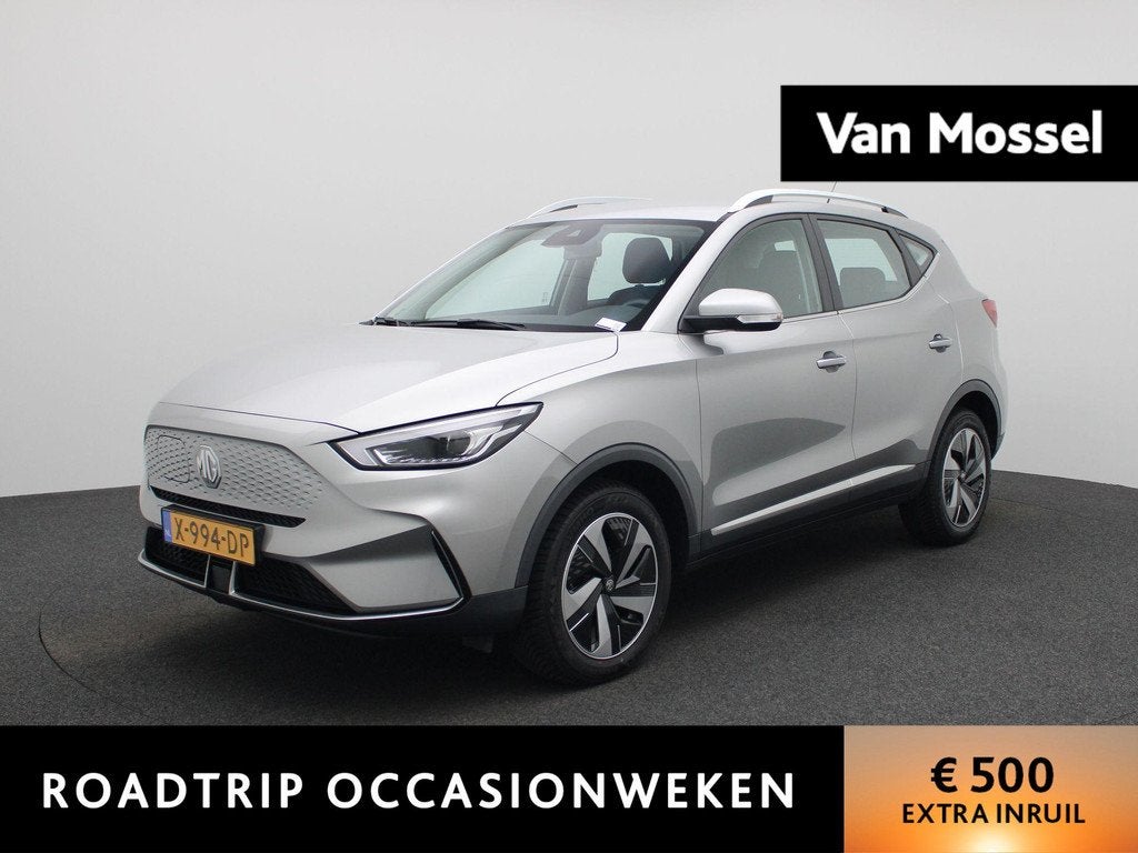 MG MG ZS EV EV Long Range Comfort 70 kWh | TREKHAAK | CAMERA, Auto's, MG, 12 maanden, Stof, Gebruikt, Automatische klimaatregeling