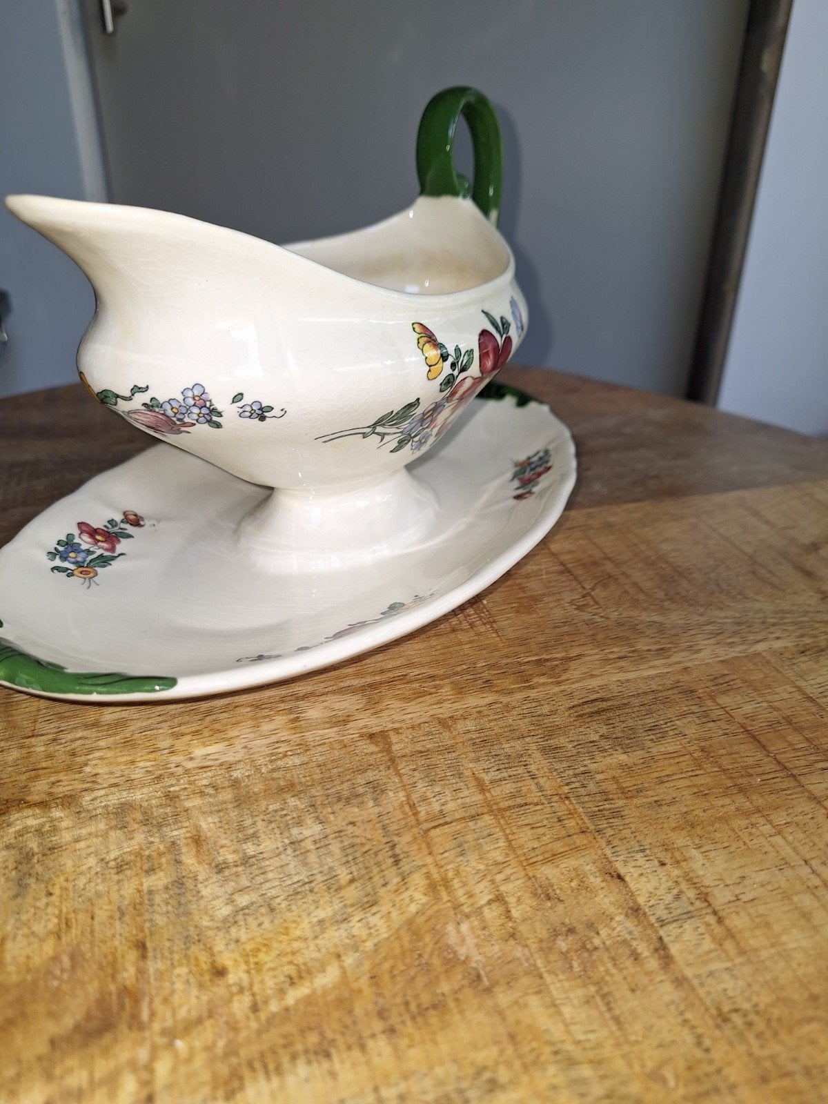 Antieke juskom Villeroy & Boch (ca 1880 Alt Strassburg, Ophalen