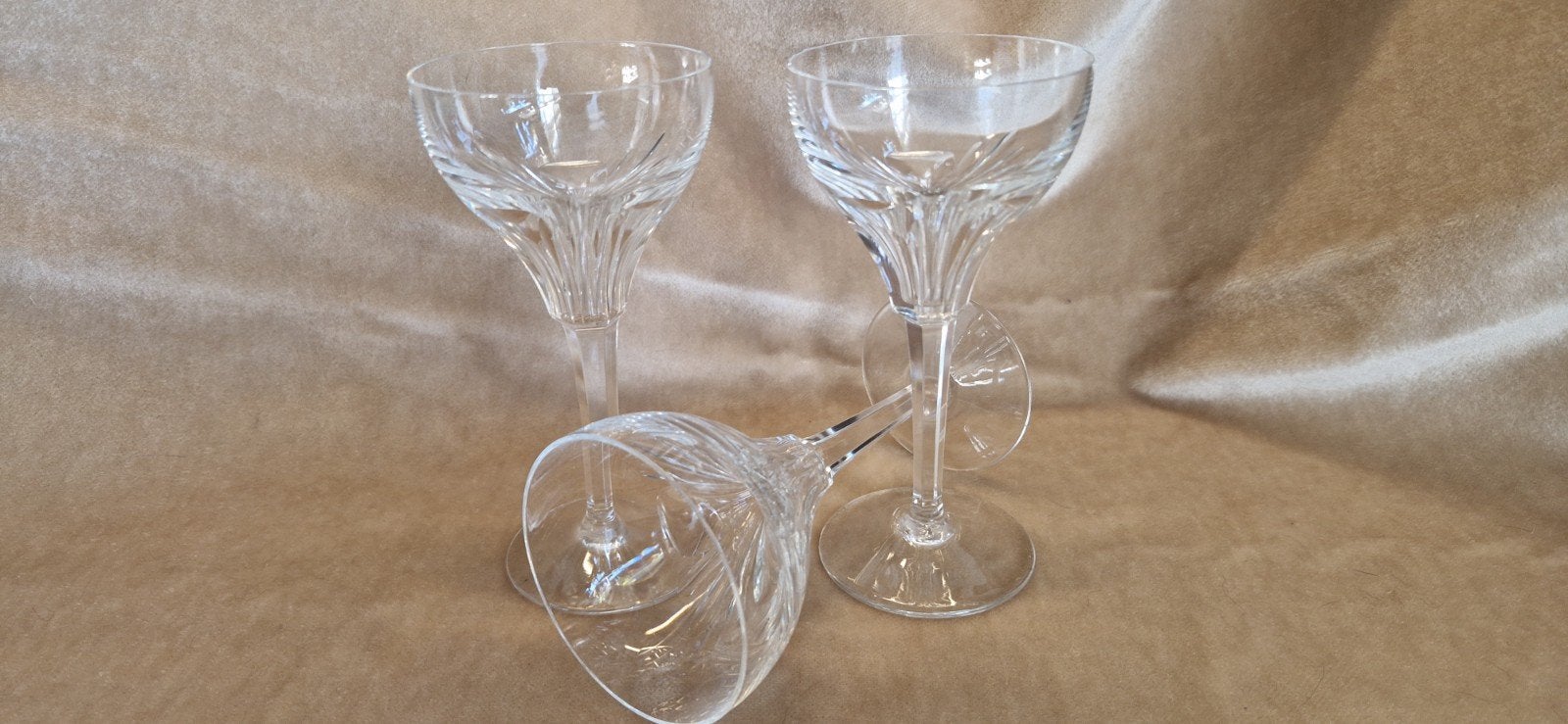 3x Royal Leerdam Brioso Kristallen Glazen, Ophalen