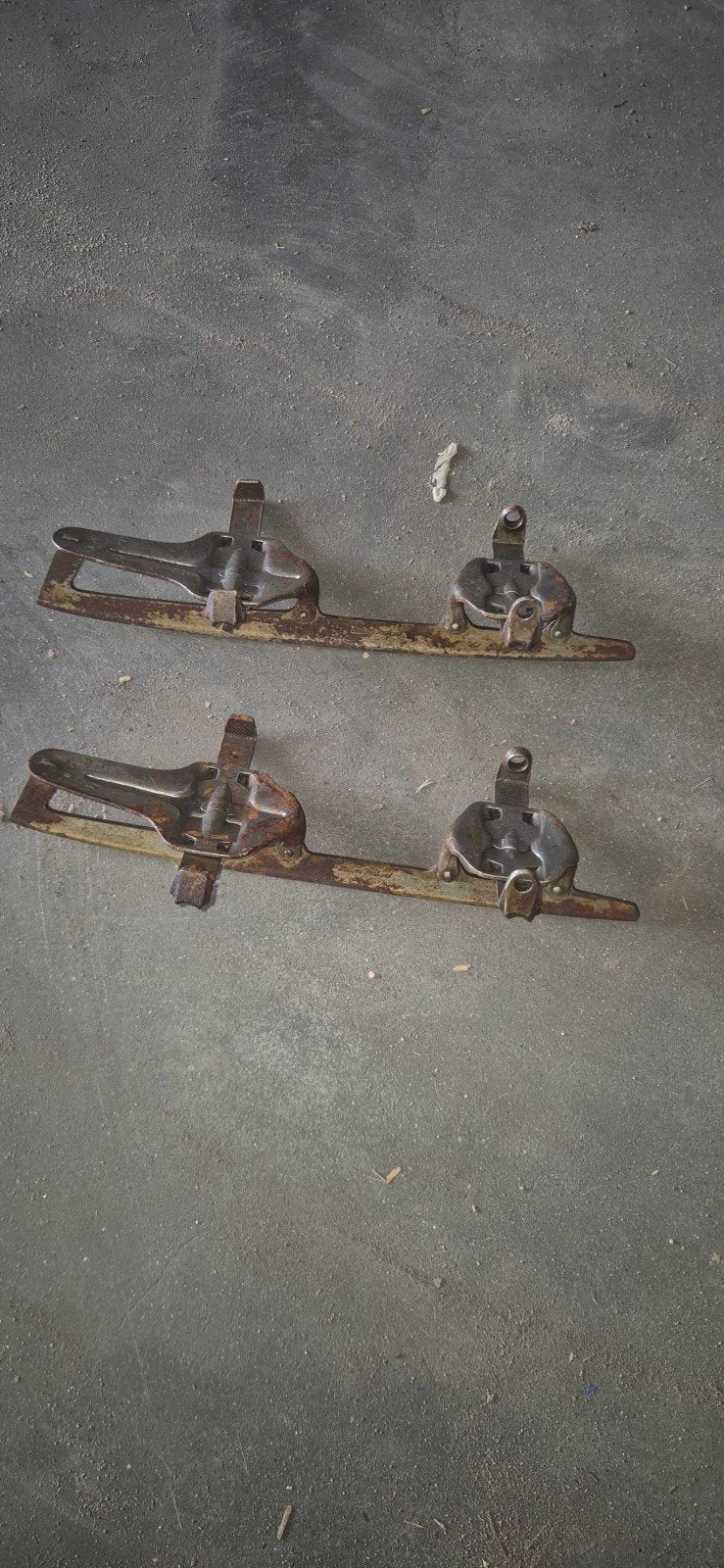 Antieke Friese doorlopers schaatsen (2 paar), Antiek en Kunst, Ophalen of Verzenden