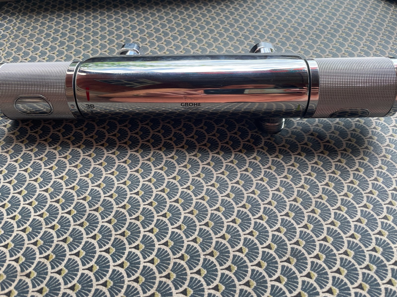 Grohe Douchekraan Thermostatisch Chroom, Doe-het-zelf en Verbouw, Ophalen of Verzenden, Gebruikt, Chroom, Kraan