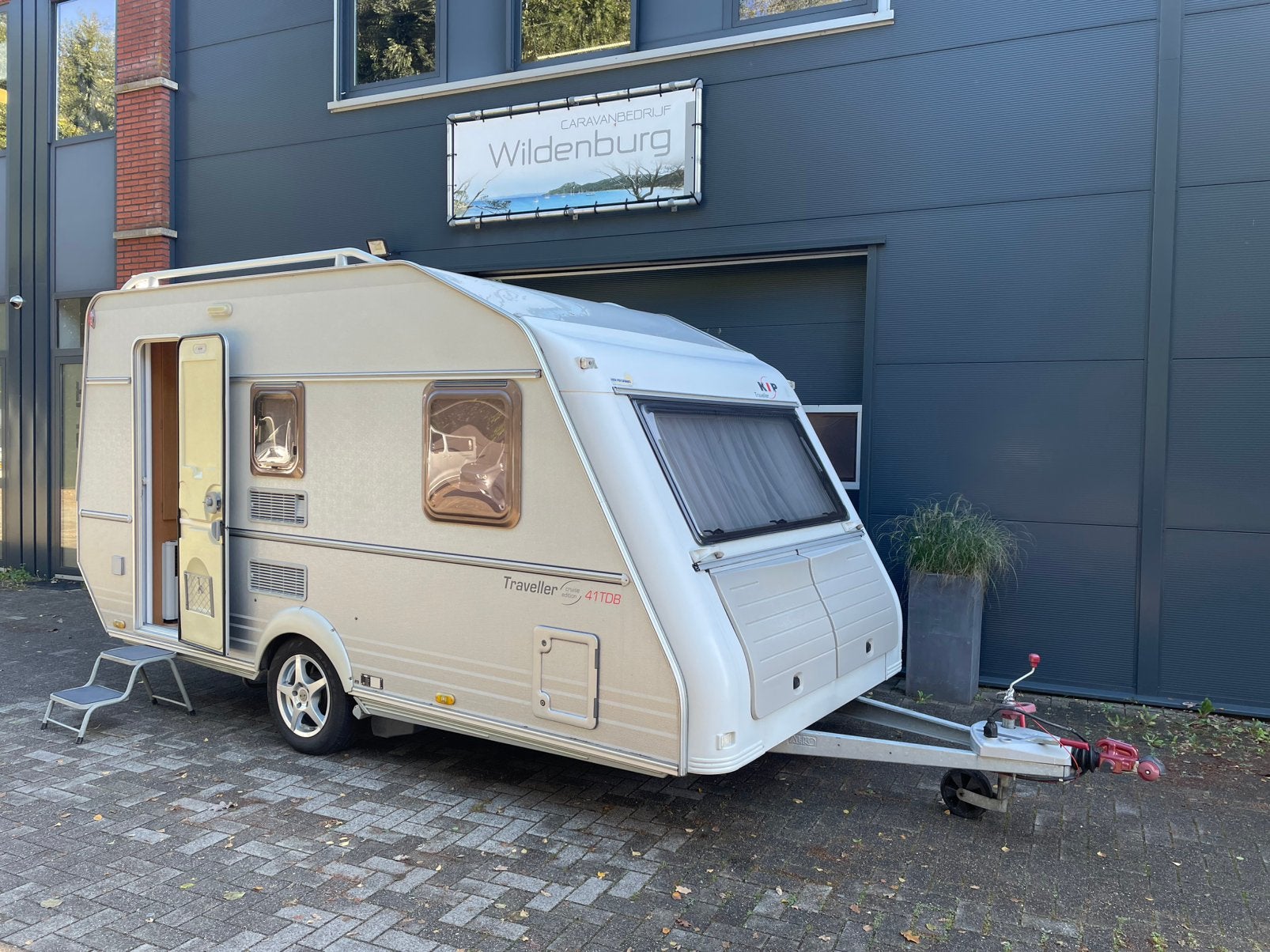 Schitterende Kip Traveller 41TDB, Fransbed, Mover, Unico !, Caravans en Kamperen, Kip, Vast bed, Bedrijf, Treinzit